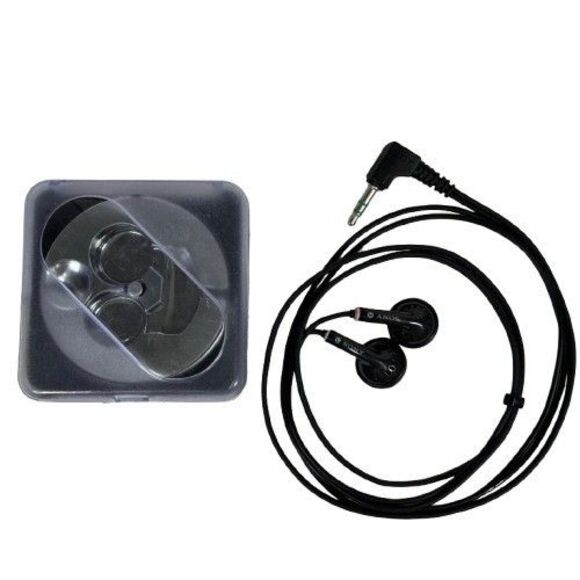 Sony MDR-E424 Turbo Fontopid Stereo Earbuds Walkman Headphones w/Case - Works - Picture 1 of 11